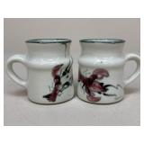 Pair Of Kent Follette Mugs