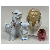 Hand Vases/ 5 pc