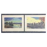 2/pc A. Lassell Ripley Prints