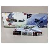 Academy/Hobby Craft/Roden Build Kits / 3 pc