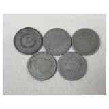 Liberty V Nickels / 5 pc