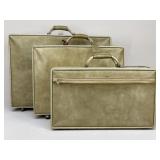 Vintage Hartmann Luggage Suitcases / 3 pc