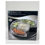 Dublin Crystal Five Section Lazy Susan