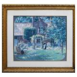 Gari Melchers "Unpretentious Garden" Print