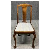 Wood Chair with Padded Seat