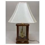 Table Lamp w/ Glass Panels