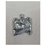 Sterling Silver Eagle of St. John Pendant
