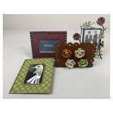 Metal Pictures Frames/4 pc