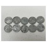 Buffalo Nickels/ 10 pc