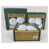 Pfaltzgraff 12 Days Of Christmas Plates / 12 pc
