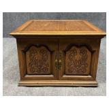 Hekman Lexington Rolling Media Cabinet