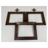 Wood Religious Picture Frames - 3pc