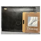 Black Vinyl Art Portfolio & Sketchbook & Board