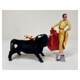 Marin Chiclana Spanish Bullfighter & Bull