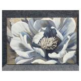 Print on Canvas - Blue Floral