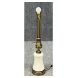 Metal & Glass Lamp w/ Out Shade