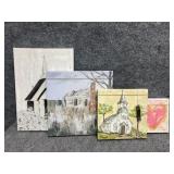 4/PC Enhanced Church Prints on Canvas