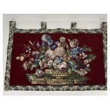 Woven Floral Tapestry