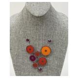 Swarovski "Noon Disc" Necklace