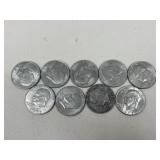 Eisenhower Dollar Coins / 9 pc