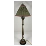 Wooden & Metal Lamp w/ Shade
