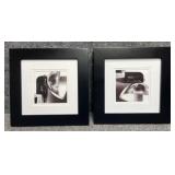 B&W Photo Framed 2/pc