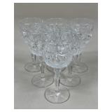 Crystal Goblets / 6 pc