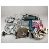 Gardening Supplies/ Trimmers, Kneeling Pads, +