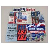 Pre-1984 Political Memorabilia