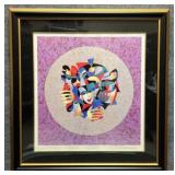 Musical Sphere $650 Lithograph by Krasnyansky