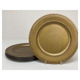 Plastic Charger Plates / 39 pc
