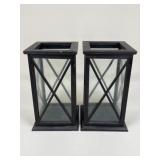 Pair of Lanterns / Candle Holders