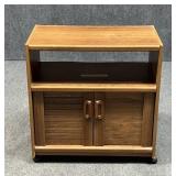 Rolling Media Cabinet