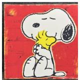 Snoopy Print on Canvas