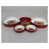 The Pioneer Woman Pie Dish/Ramekin/Bowl / 5 pc