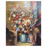 "Floral Symphony" Serigraph by Henri Plisson