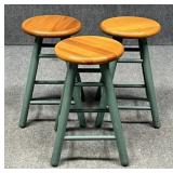 3 Counter Height Barstools
