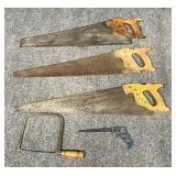 Assorted Tools: Saws