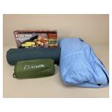 Sleeping Bag/Mats & Portable Charcoal Grill / 4 pc