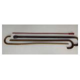 Wooden Canes / 4 pc