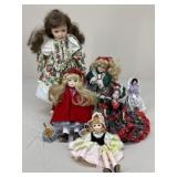 Madame Alexander & Porcelain Doll Assortment / 6pc
