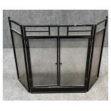 Metal Fireplace Screen