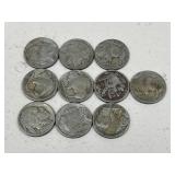 Buffalo Nickels / 10 pc
