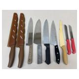 Kitchen Knife Assortment / 9 pc