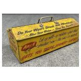 Vintage ANCO Metal Toolbox w / Bolt Assortment