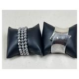 Silver Tone Bracelets