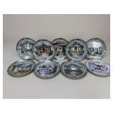 The Bradford Exchange Decorative Plates / 9 pc