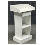 White Podium