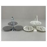 Folding Dessert Servers / 2 pair