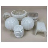 Glass Light Covers / 7 pc